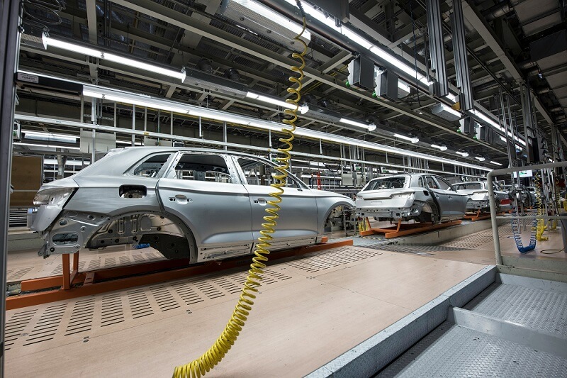 Automobile manufacturing plant